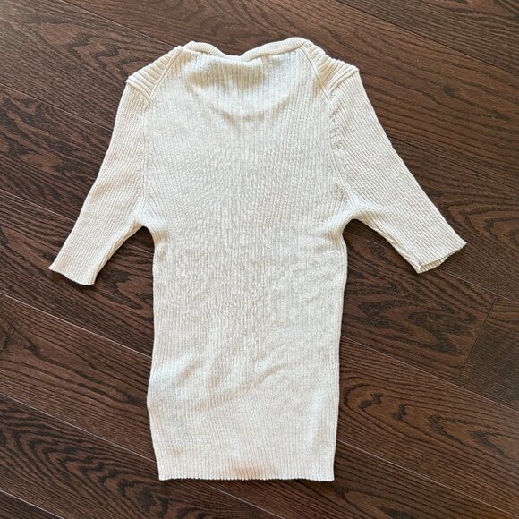 Zara Short Sleeve Knit Top - Picture 4 of 4